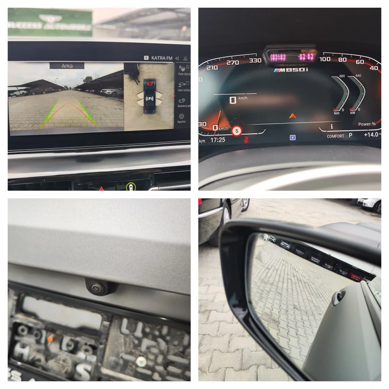 BMW 850 MPAK* STATE1* 360CAM* HARMAN* PODGREV* OBDUH* , снимка 10 - Автомобили и джипове - 52059488