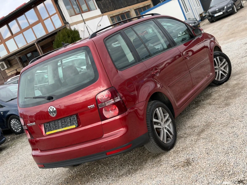 VW Touran 1.9TDI 105кс 6с 7-места КЛИМАТРОНИК НАВИ , снимка 6 - Автомобили и джипове - 53501097