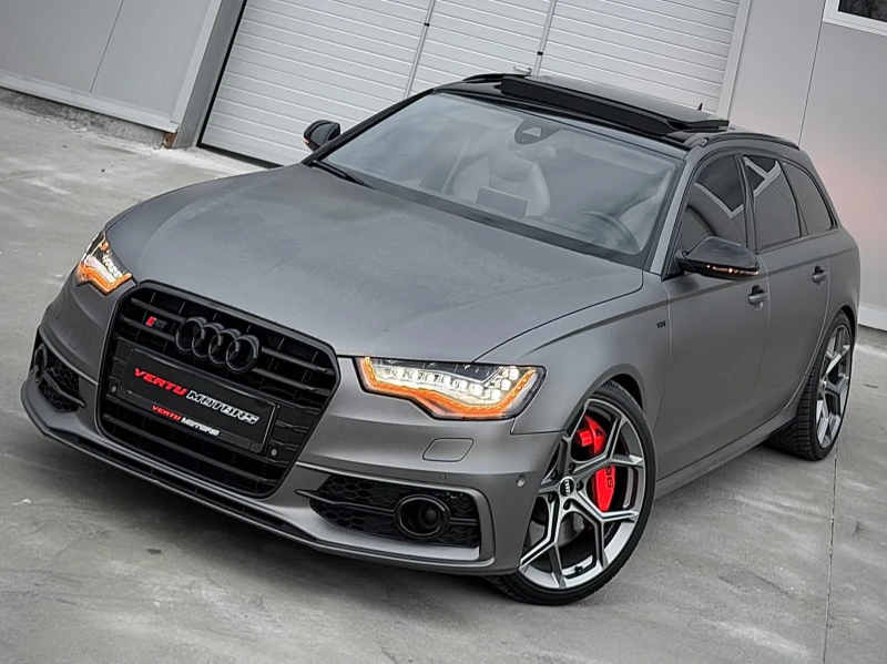 Audi S6 4.0 V8T/ PANO/ CARBON/ CAMERA/ FULL MATRIX/  - 41990 лв. / 21469.15 € - 39163849 1