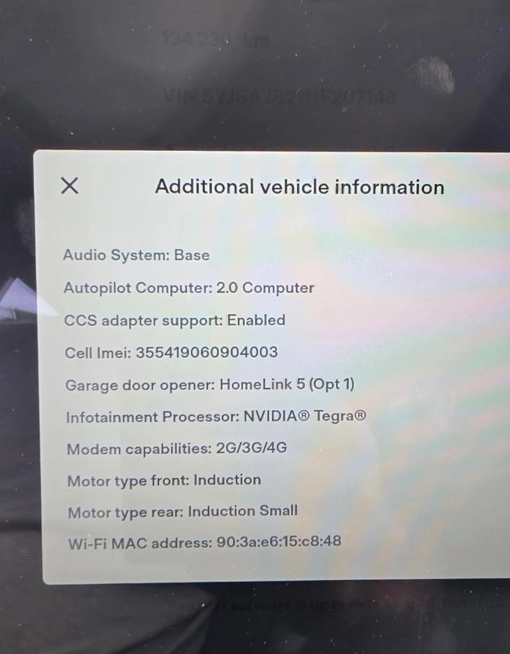 Tesla Model S  4х4 Европейска facelift, снимка 15 - Автомобили и джипове - 56557093