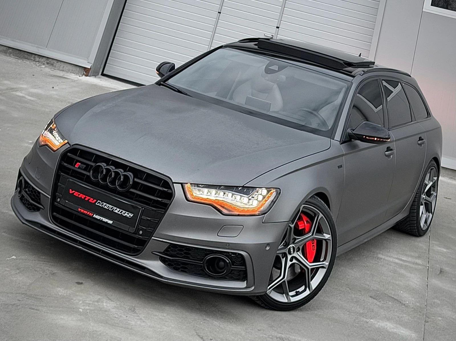 Audi S6 4.0 V8T/ PANO/ CARBON/ CAMERA/ FULL MATRIX/  | Mobile.bg   2