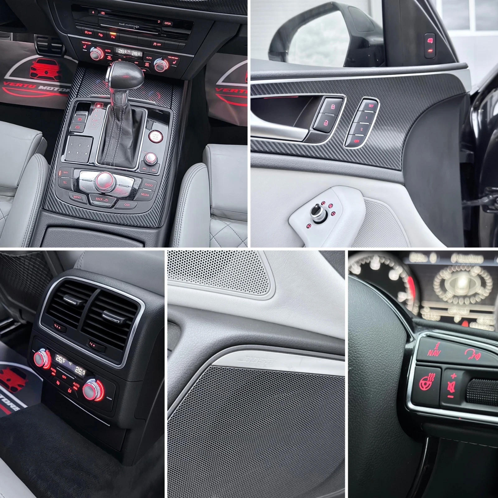 Audi S6 4.0 V8T/ PANO/ CARBON/ CAMERA/ FULL MATRIX/  | Mobile.bg   13