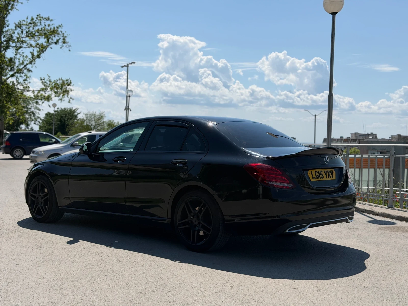 Mercedes-Benz C 220 BLUETEC SPORT/BURMESTER/REVERSE CAMERA/КОЖА, снимка 6 - Автомобили и джипове - 54733433