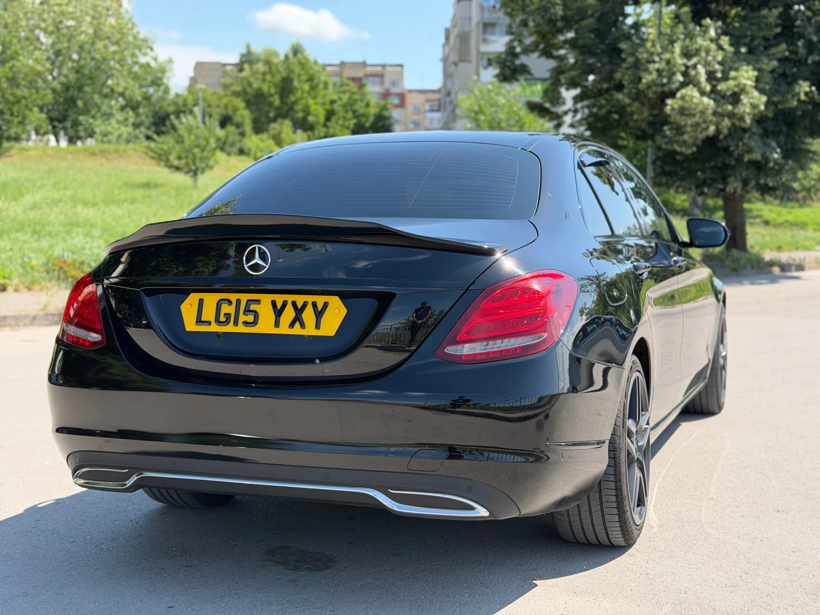 Mercedes-Benz C 220 BLUETEC SPORT/BURMESTER/REVERSE CAMERA/КОЖА, снимка 4 - Автомобили и джипове - 54733433