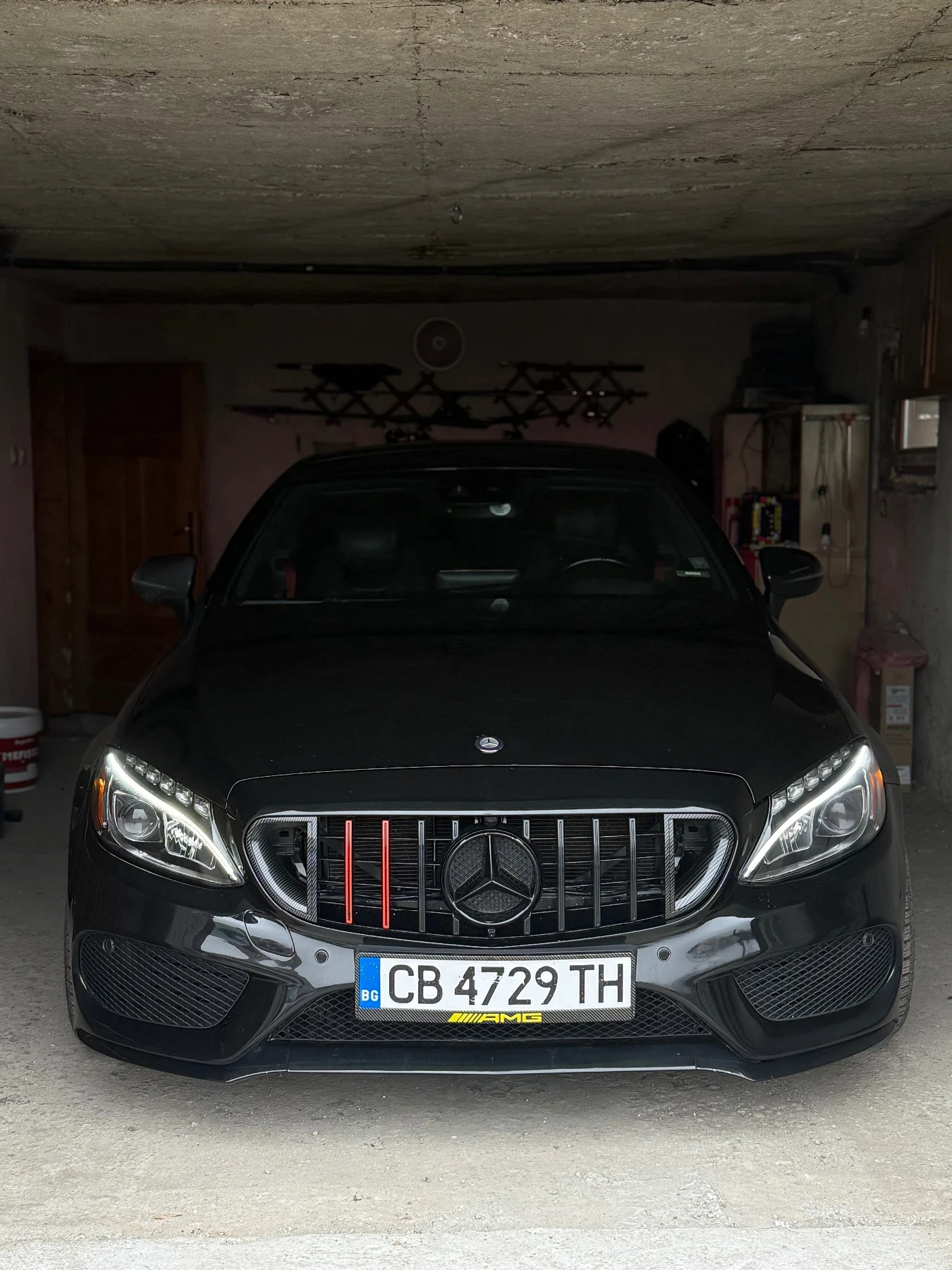 Mercedes-Benz C 43 AMG Coupe/4Matic/9G/HUD/Панорама/Stage 1/107000KM