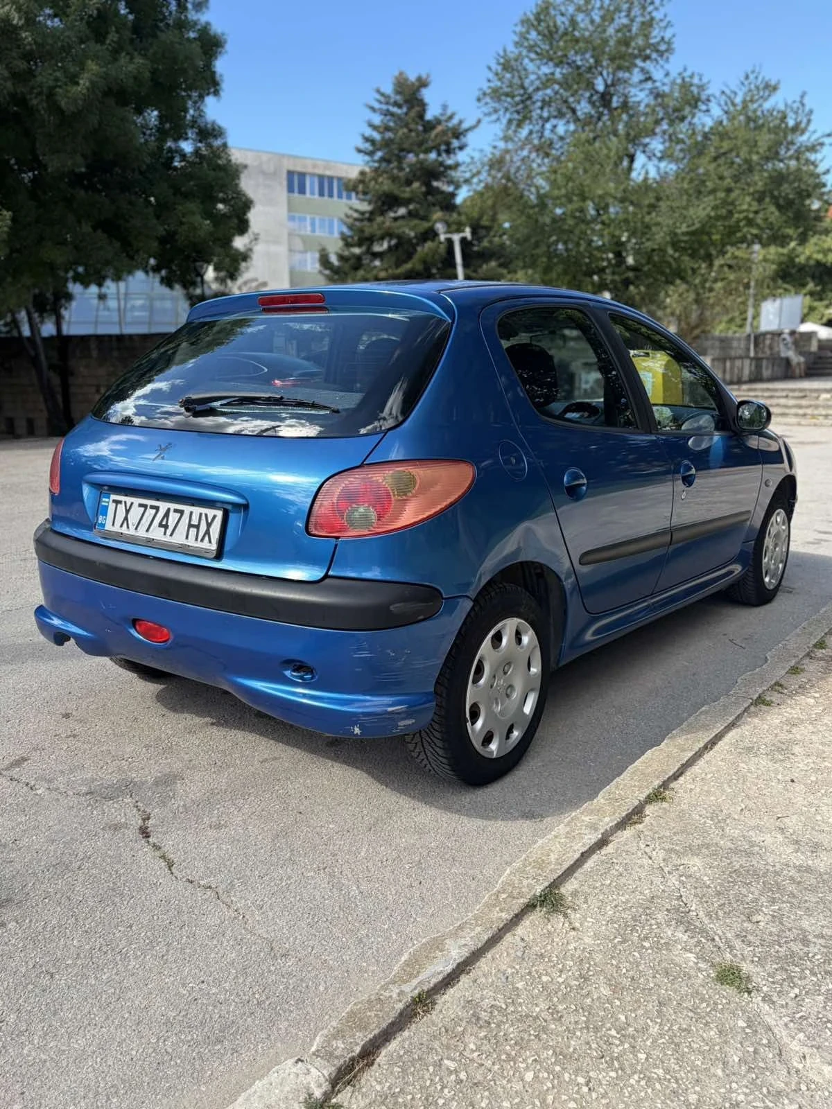 Peugeot 206 1.4 75к.с бензин, снимка 7 - Автомобили и джипове - 56112049