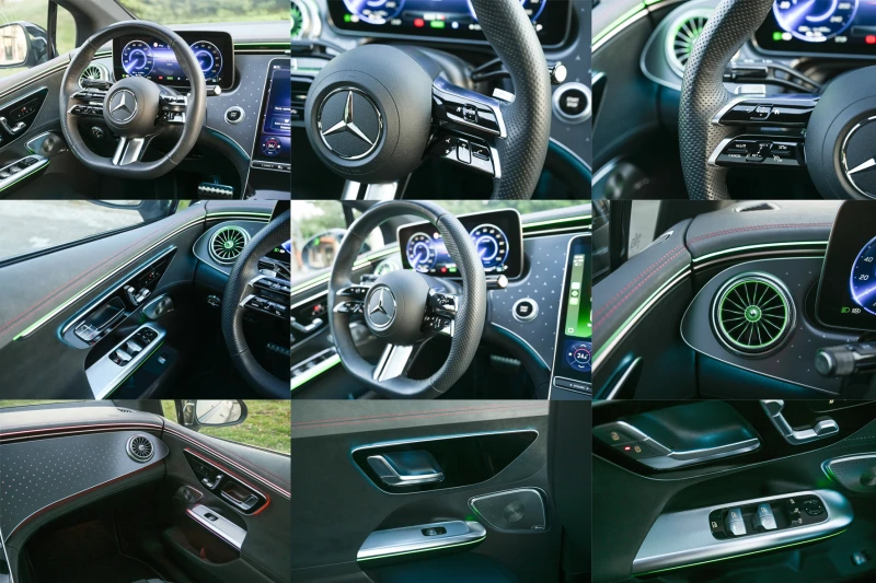 Mercedes-Benz EQE 350* AMG x 2* с ДДС* 4MATIC* КАМЕРА* ПАНОРАМА, снимка 6 - Автомобили и джипове - 53142373