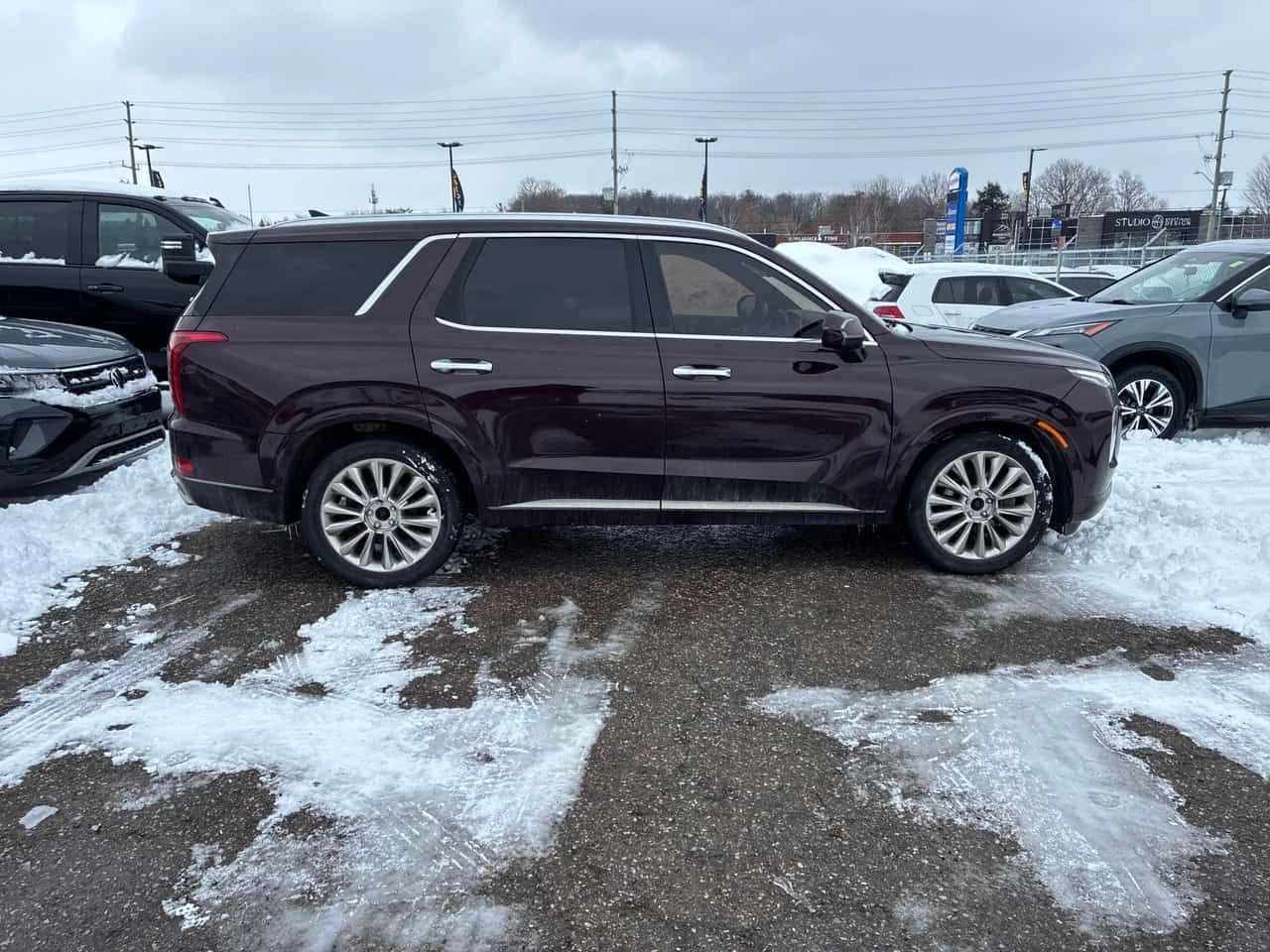 Hyundai Palisade * Ultimate * CARFAX * 360 * ПОДГРЕВИ * ОБДУХВАНЕ  - изображение 3