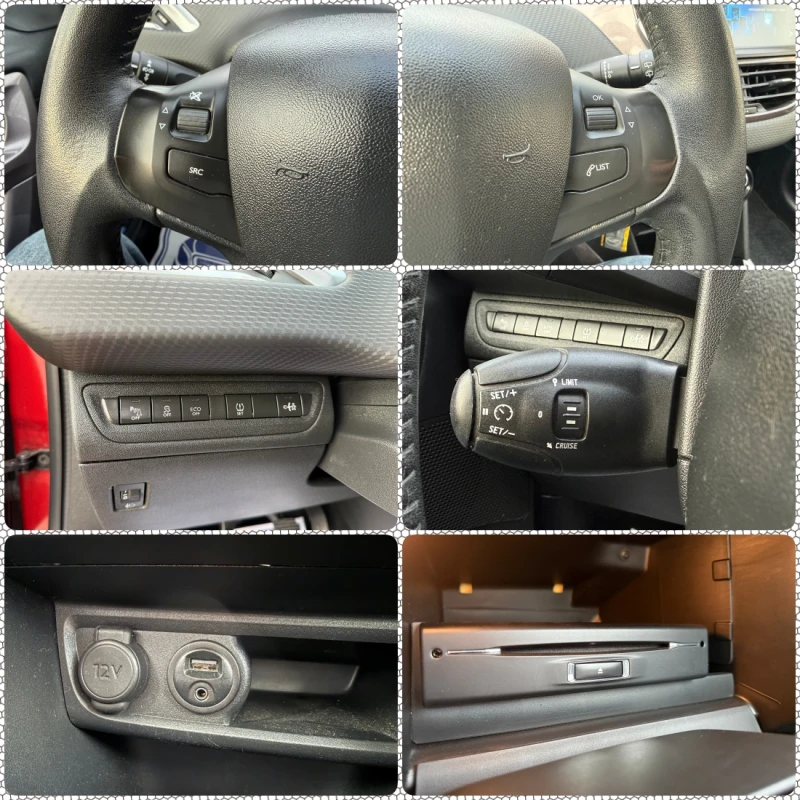 Peugeot 2008 1.6E-HDI///Led///Parktronic///Top///, снимка 15 - Автомобили и джипове - 53393656