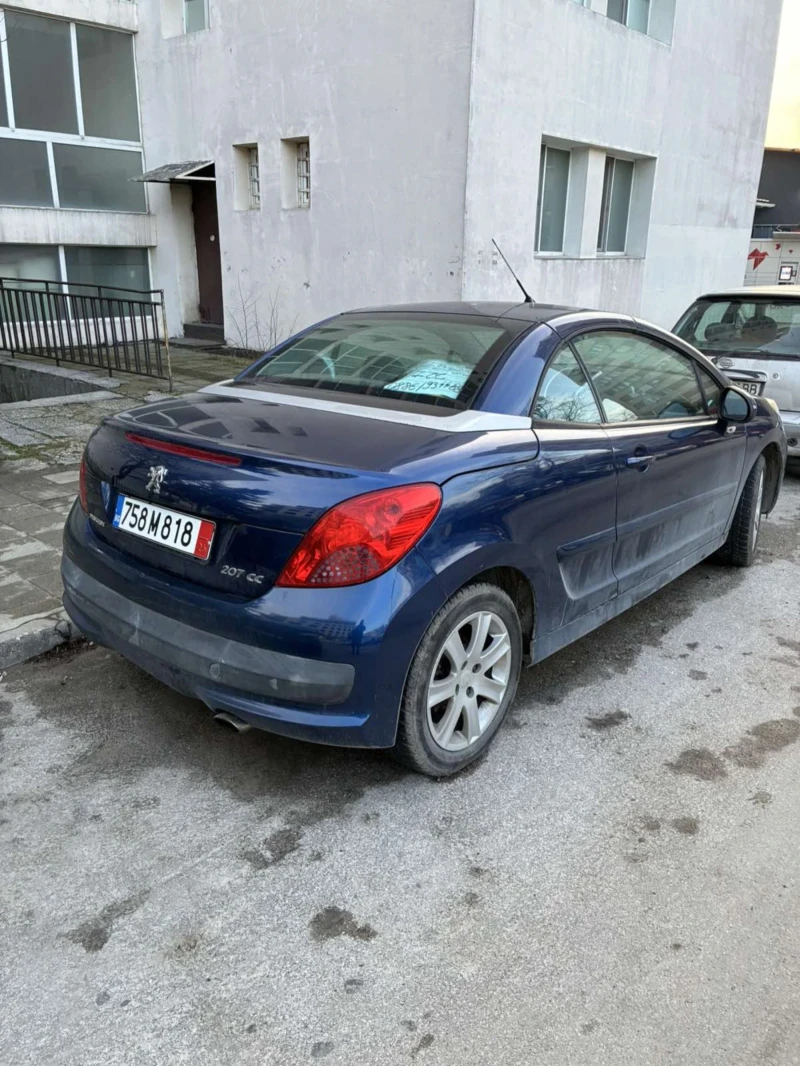 Peugeot 207 Cabrio , снимка 3 - Автомобили и джипове - 53403325