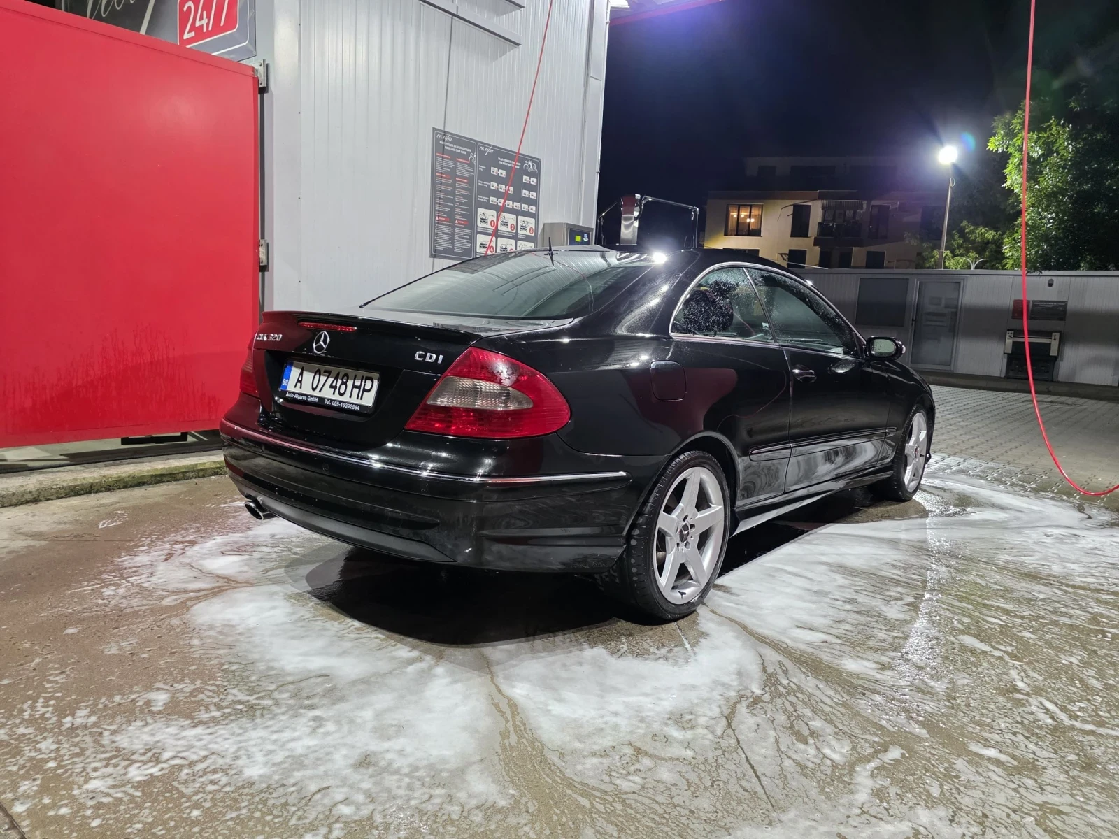 Mercedes-Benz CLK 320 CDI AMG packet, Harmon Kardon, Мемори, Шибедах - изображение 3