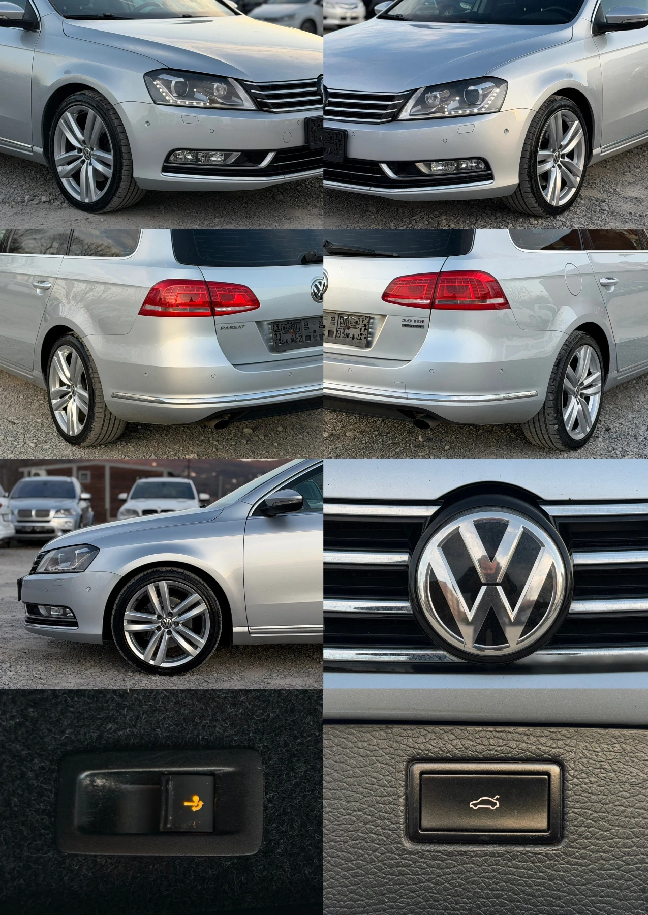 VW Passat 2.0TDi 170 4x4 Дистроник Обдухване Ксенон, снимка 9 - Автомобили и джипове - 53804175