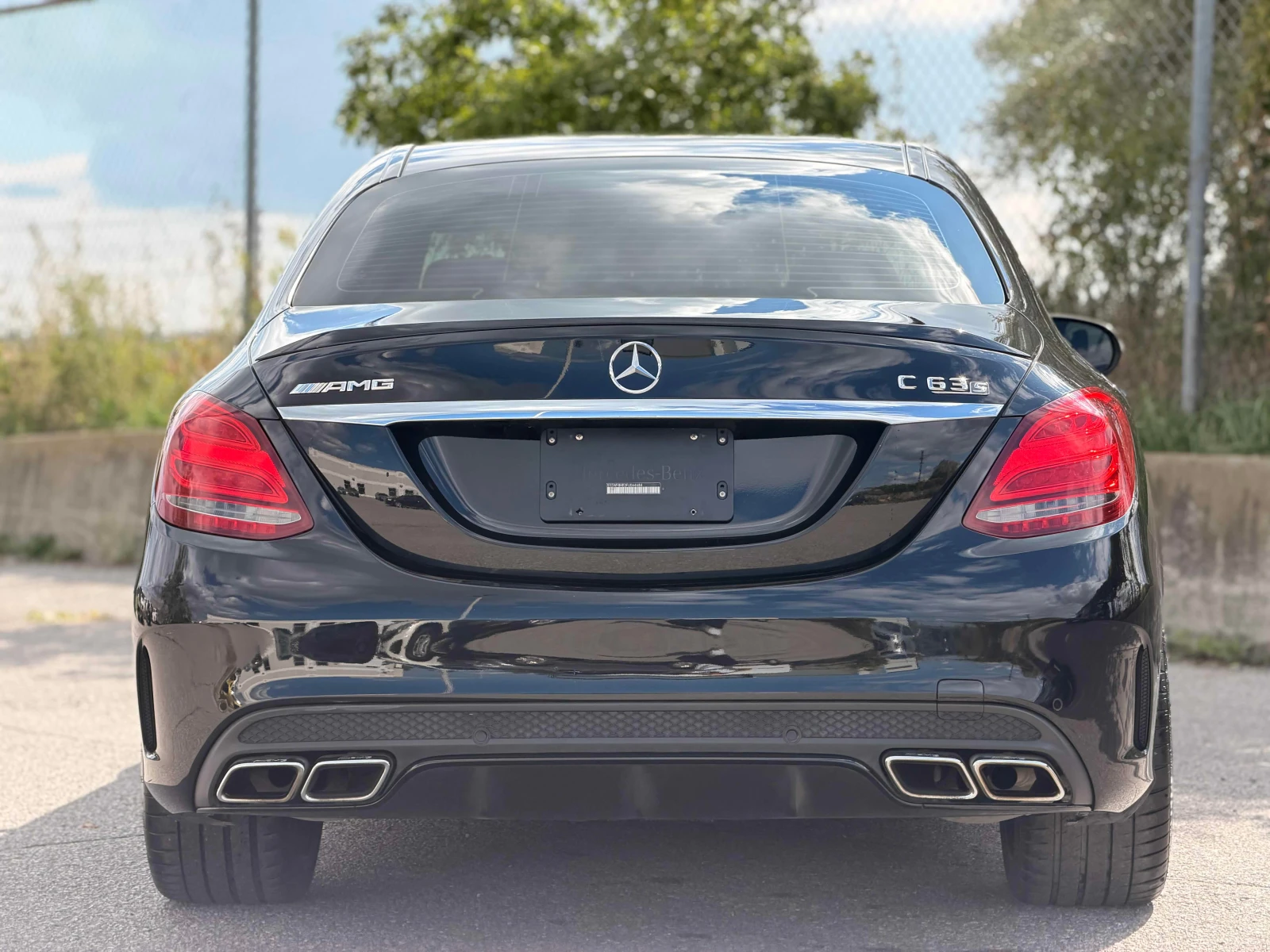 Mercedes-Benz C 63 AMG S / BURMESTER/ BUCKET / АВТОКРЕДИТ, снимка 15 - Автомобили и джипове - 55858556
