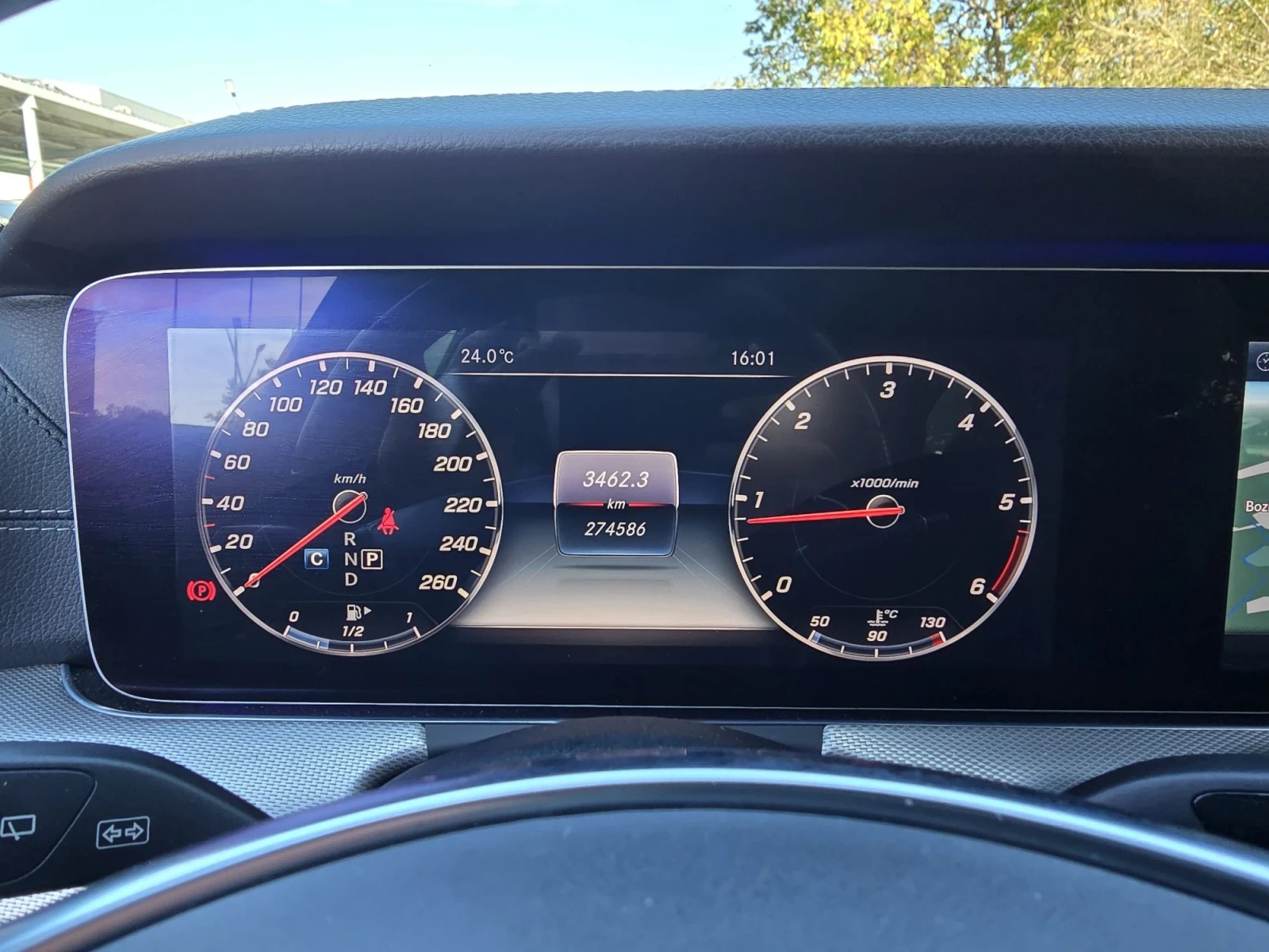 Mercedes-Benz E 220 4MATIC AMG Head-up 360  | Mobile.bg � ����������� 17