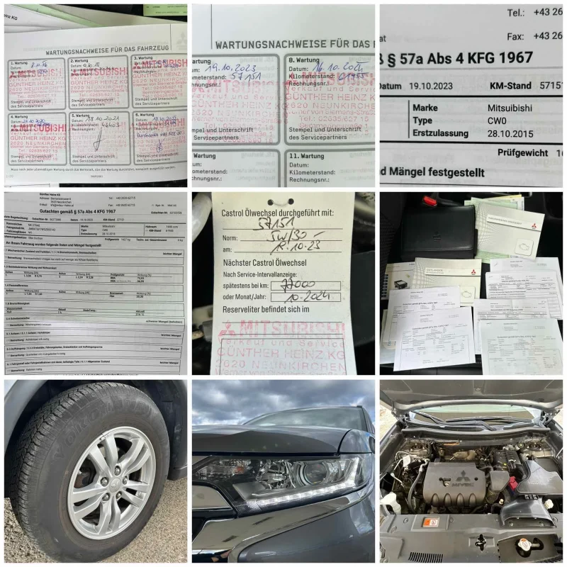 Mitsubishi Outlander 2.0i, 65000км!!!, снимка 15 - Автомобили и джипове - 52516996