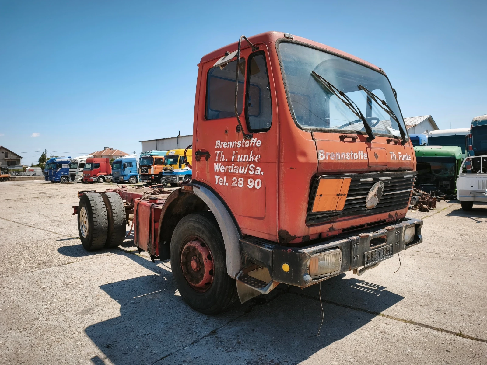 Mercedes-Benz 1626 Бракуван! V8, снимка 2 - Камиони - 51879461