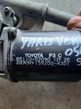 159200-4301 моторче с механизъм чистачки Toyota Yaris Verso 85110-52090, снимка 3