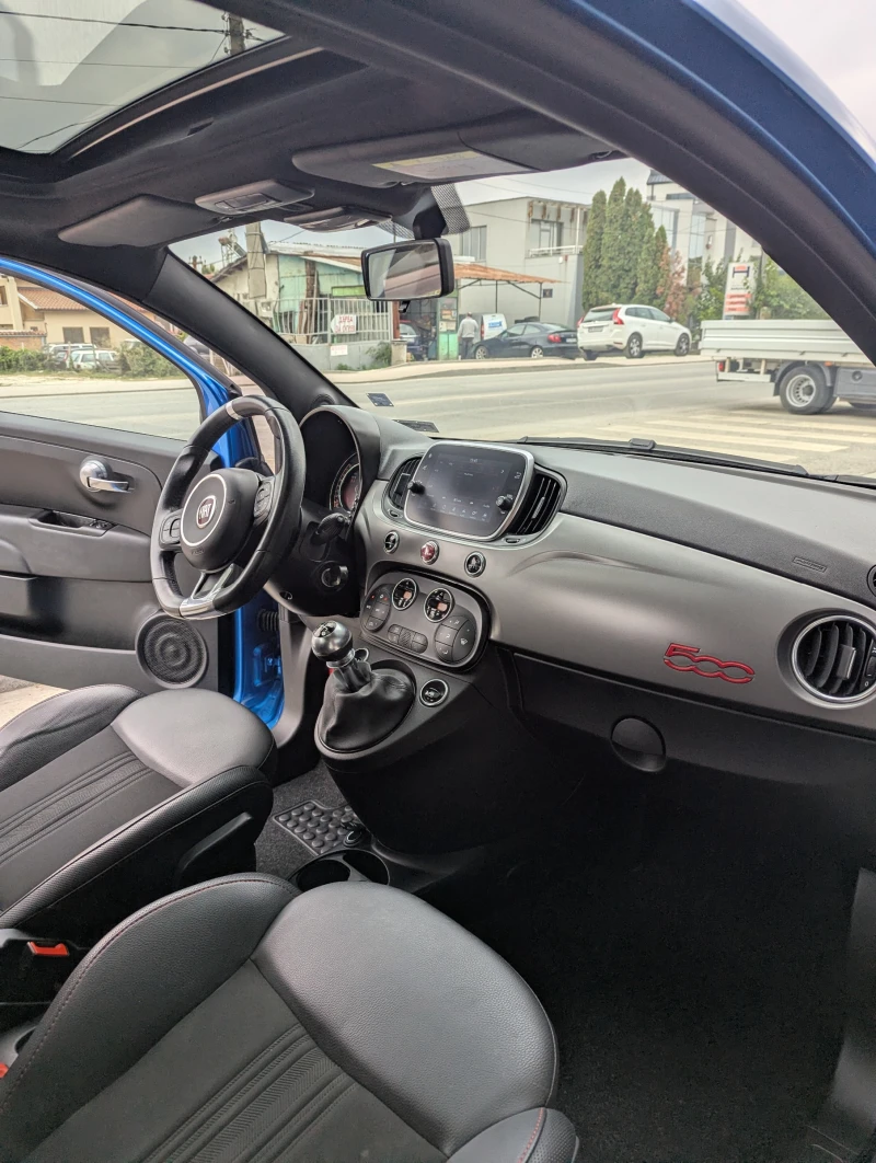 Fiat 500 Sport, снимка 9 - Автомобили и джипове - 52115749