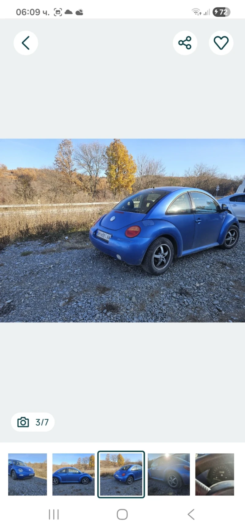 VW New beetle, снимка 3 - Автомобили и джипове - 52932860