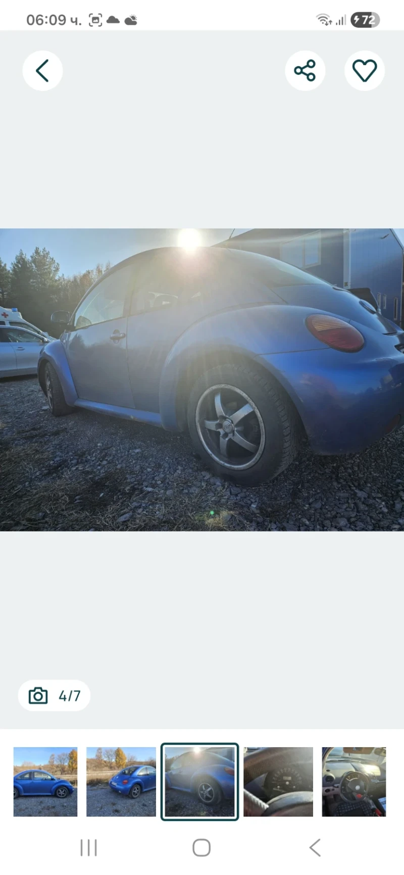 VW New beetle, снимка 4 - Автомобили и джипове - 52932860
