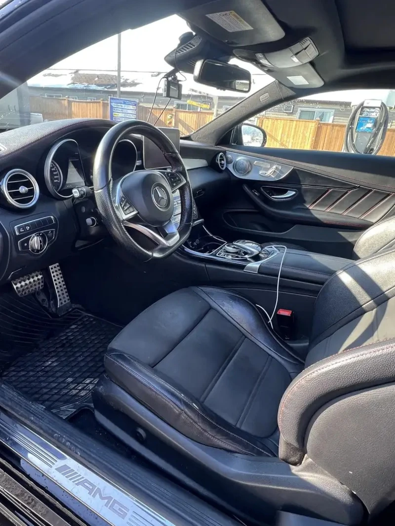 Mercedes-Benz C 43 AMG КУПЕ* ПОДГРЕВ* KEYLESS* КАМЕРА, снимка 9 - Автомобили и джипове - 53248485