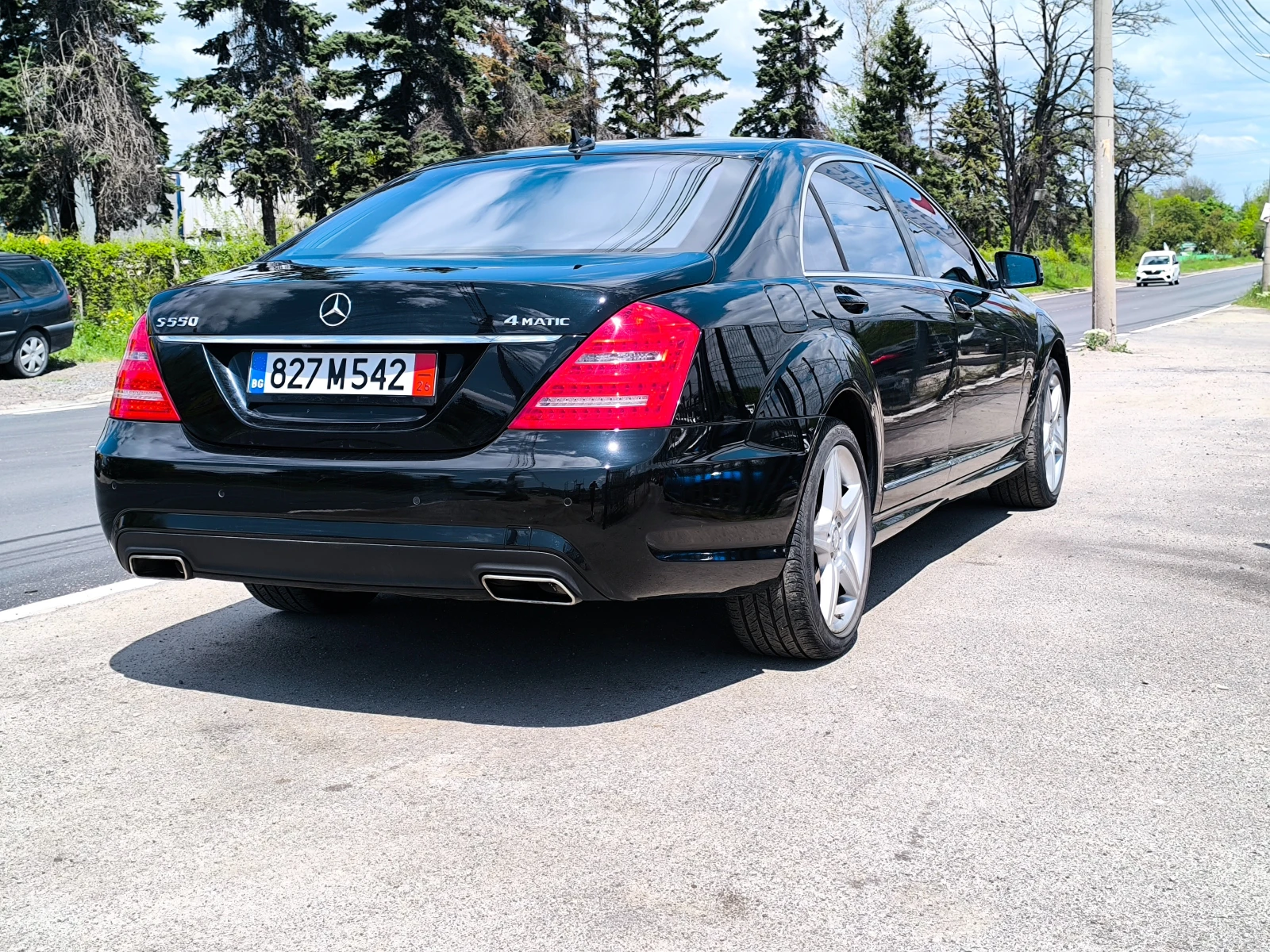 Mercedes-Benz S 550 S550 L 4MATIC- AMG-КАМЕРА-ОБДУХВАНЕ- ПОДГРЕВ, снимка 4 - Автомобили и джипове - 54413285