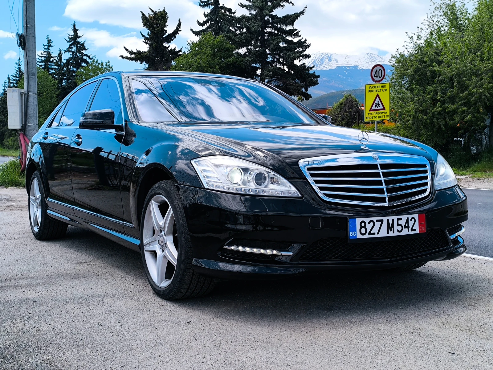 Mercedes-Benz S 550 S550 L 4MATIC- AMG-КАМЕРА-ОБДУХВАНЕ- ПОДГРЕВ, снимка 3 - Автомобили и джипове - 54413285