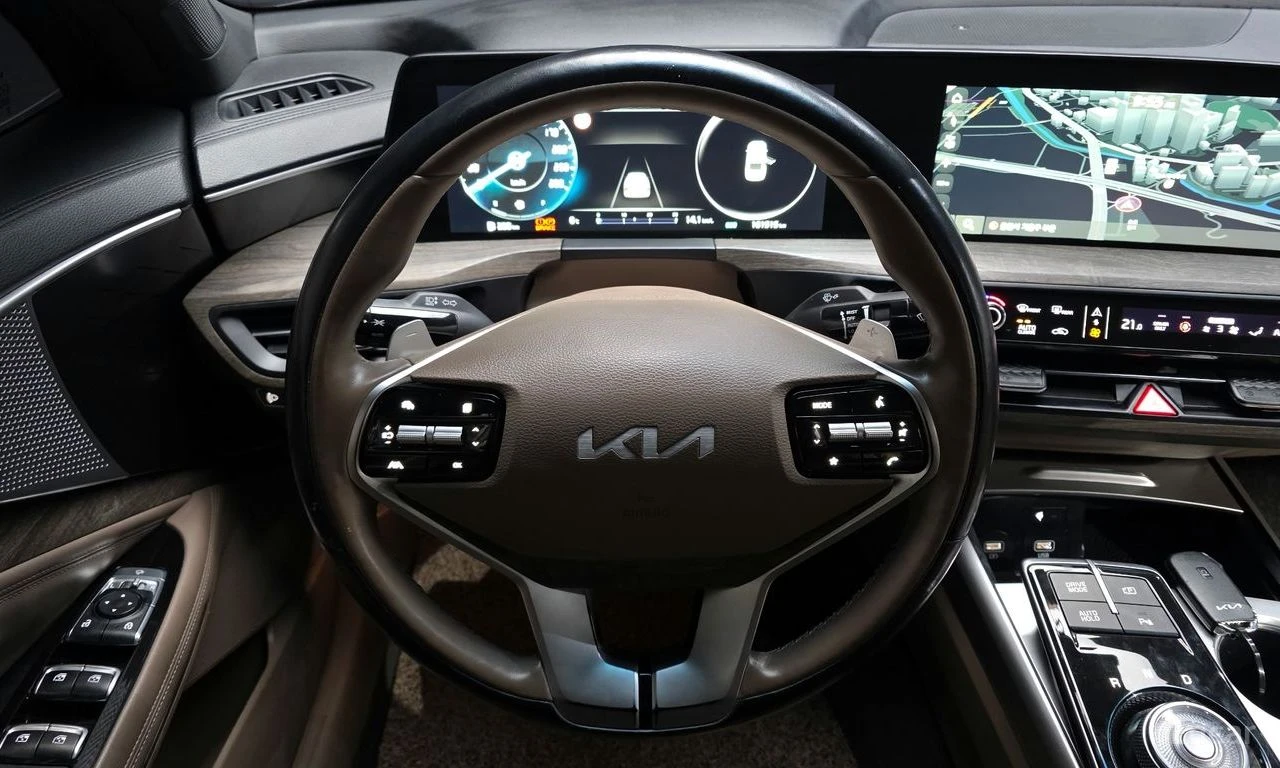 Kia K8 HYBRID* NOBLES* ОДУХВ* 360* HEAD UP* ПАНО, снимка 11 - Автомобили и джипове - 54644580