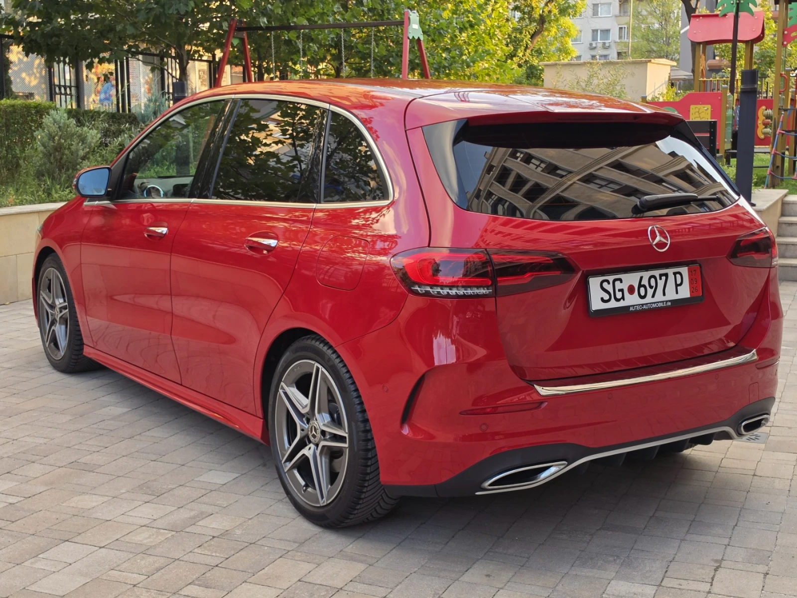 Mercedes-Benz B 220 AMG, BURM, WIDE, MULTIBEAM, 360, снимка 4 - Автомобили и джипове - 55938505