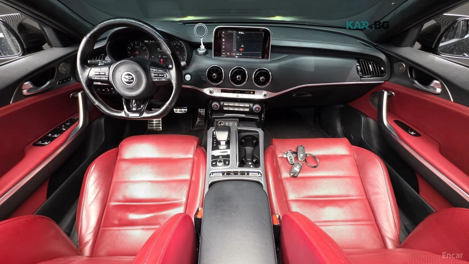 Kia Stinger 3.3 GT TURBO* ОБДУХ* AWD* 360* HUD* , снимка 7 - Автомобили и джипове - 56011947