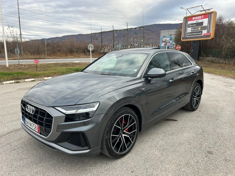 Audi Q8 S line 360 HD Led Panorama Virtual, снимка 1 - Автомобили и джипове - 48201790