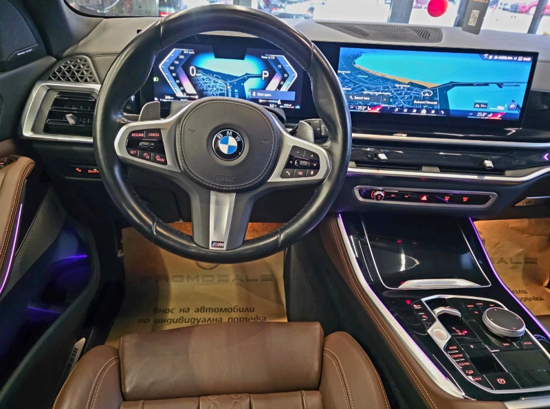 BMW X5 40D* M-пакет* ГАРАНЦИЯ* PANO* SOFT CLOSE* Лизинг, снимка 8 - Автомобили и джипове - 53142788