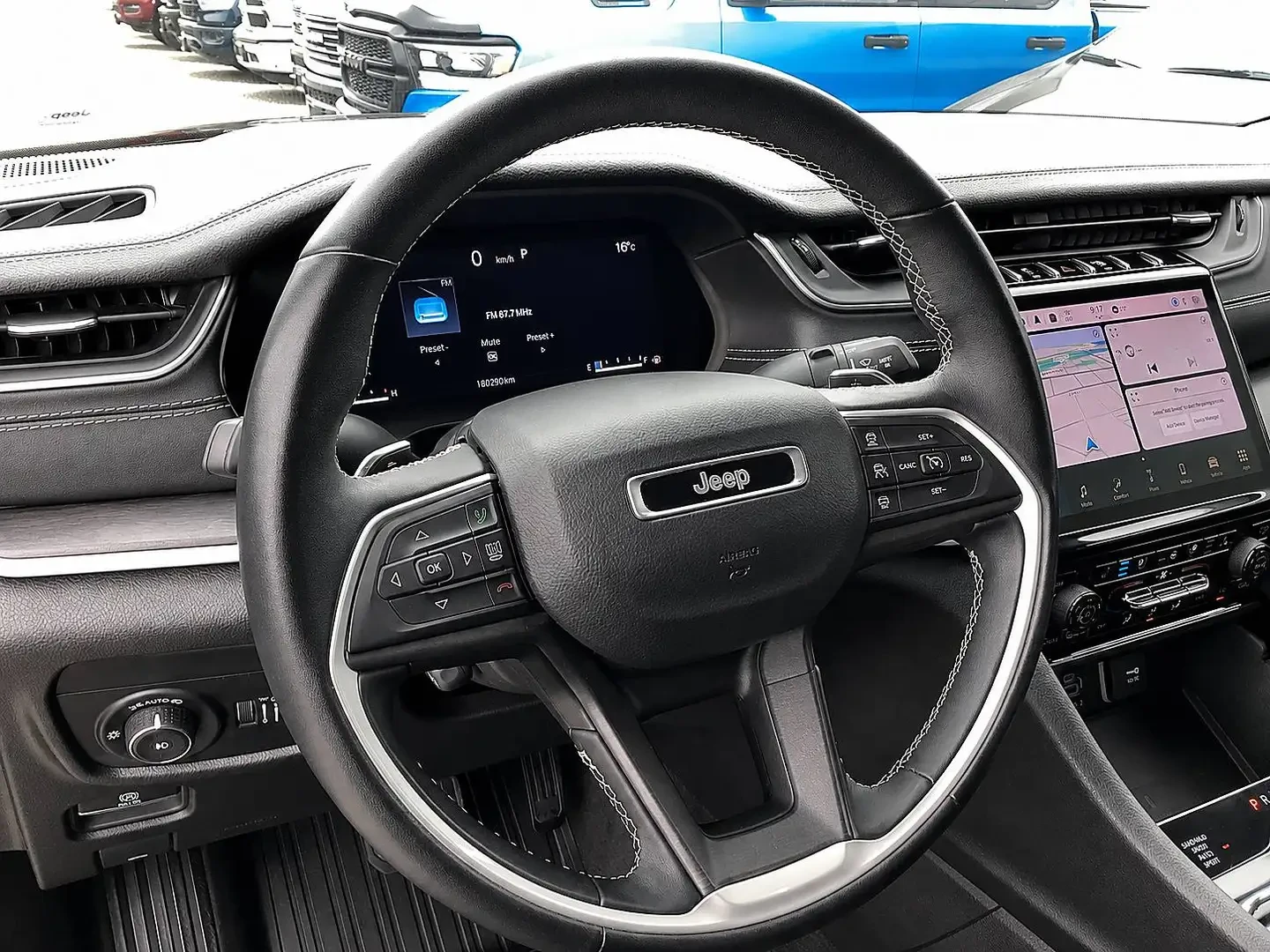 Jeep Grand cherokee LIMITED 4x4| 360| ALPINE| DIST| ПАМЕТ| ОБДУХВАНЕ, снимка 6 - Автомобили и джипове - 56102970