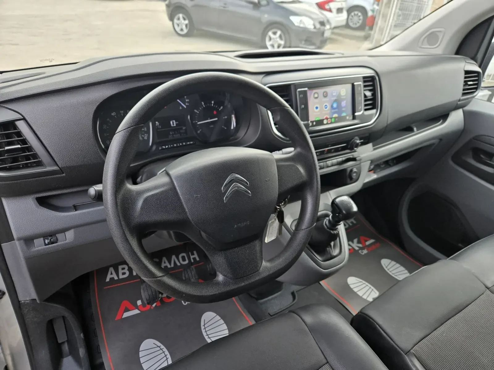 Citroen Jumpy 1.6HDI-116кс= 6ск= BLIND SPOT= CAR PLAY= ПАРКТРОНИ, снимка 8 - Бусове и автобуси - 54221610