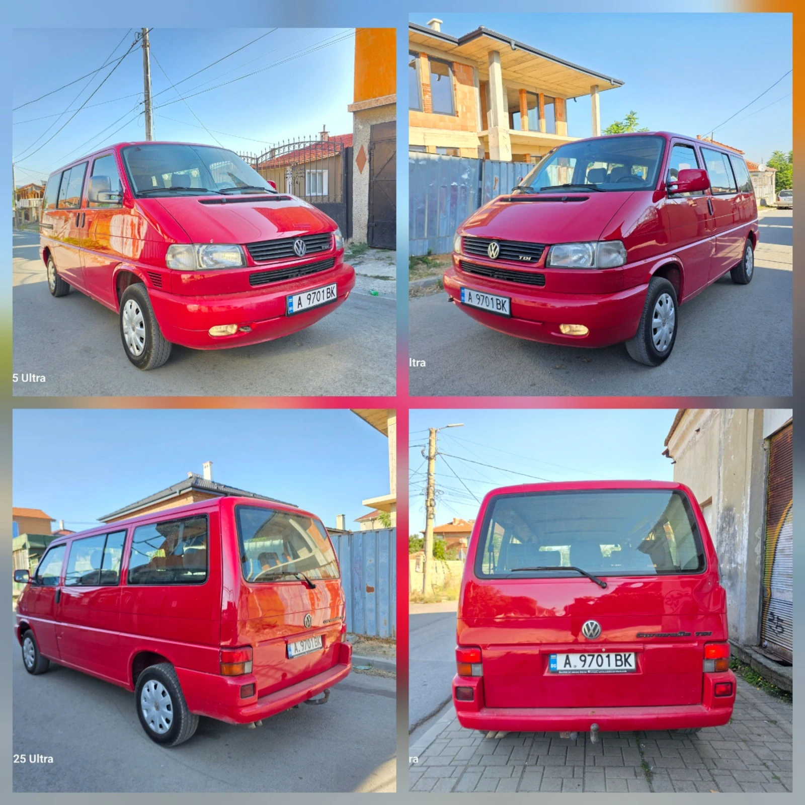VW Caravelle 2.5TDI.102.PS.9MESTA.KLIKA, снимка 7 - Бусове и автобуси - 55671429