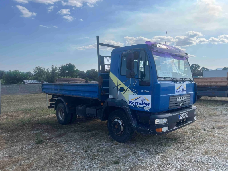 Man 8.180 САМОСВАЛ MEILLER KIPPER, снимка 2 - Камиони - 51204955