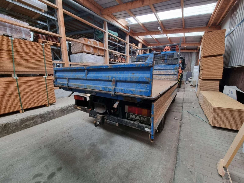 Man 8.180 САМОСВАЛ MEILLER KIPPER, снимка 14 - Камиони - 51204955