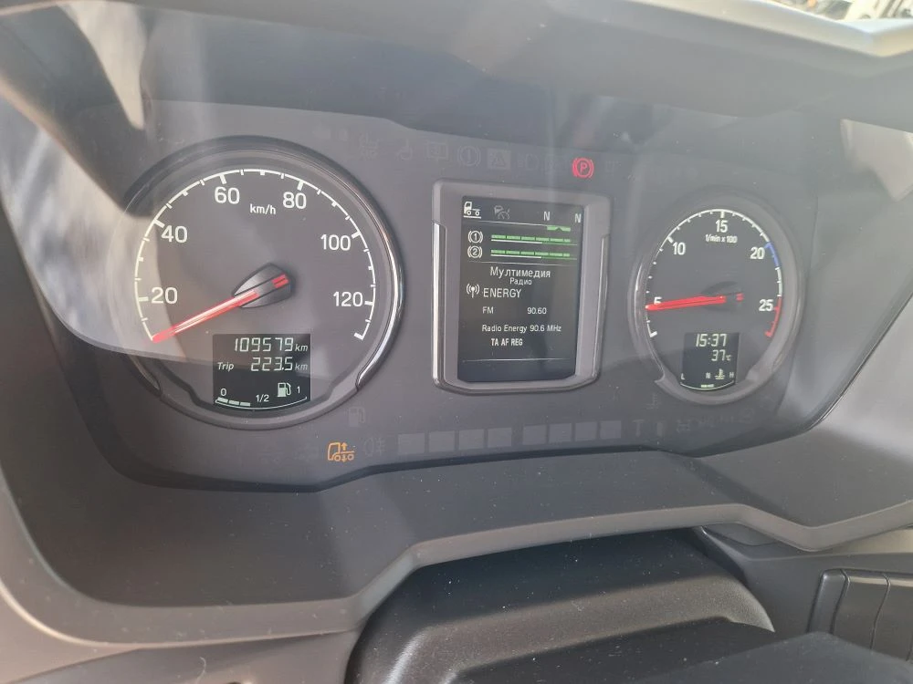 Scania G 410 CNG Композиция с полуремарке хидравлична преса - изображение 8