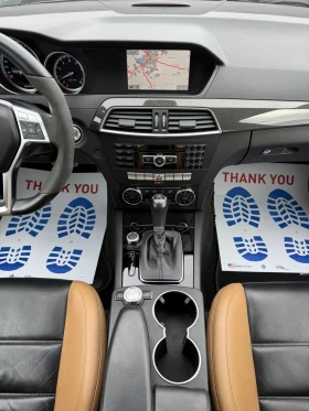 Mercedes-Benz C 63 AMG P31 PACKAGE * FACELIFT * СЕРВИЗНА ИСТОРИЯ * , снимка 9