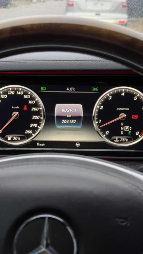 Mercedes-Benz S 550 АМГ/CARFAX/Distronic/Massaging/Heated and vented/ | Auto.bg — изображение 11