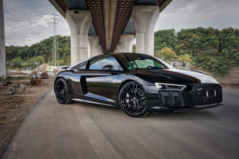 Audi R8 НОВ* ПЪЛЕН СЕРВИЗ* КЕРАМИКА* B&Q* 4x4* , снимка 5 - Автомобили и джипове - 51867259