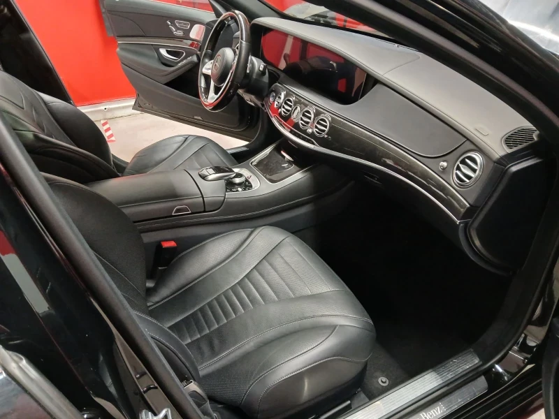 Mercedes-Benz S 560 AMG line LONG Keyless Panorama 360, снимка 13 - Автомобили и джипове - 52588468