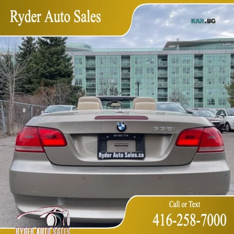 BMW 335 Convertible * RWD * АвтоКредит * (ЦЕНА ДО БГ), снимка 6 - Автомобили и джипове - 56121143