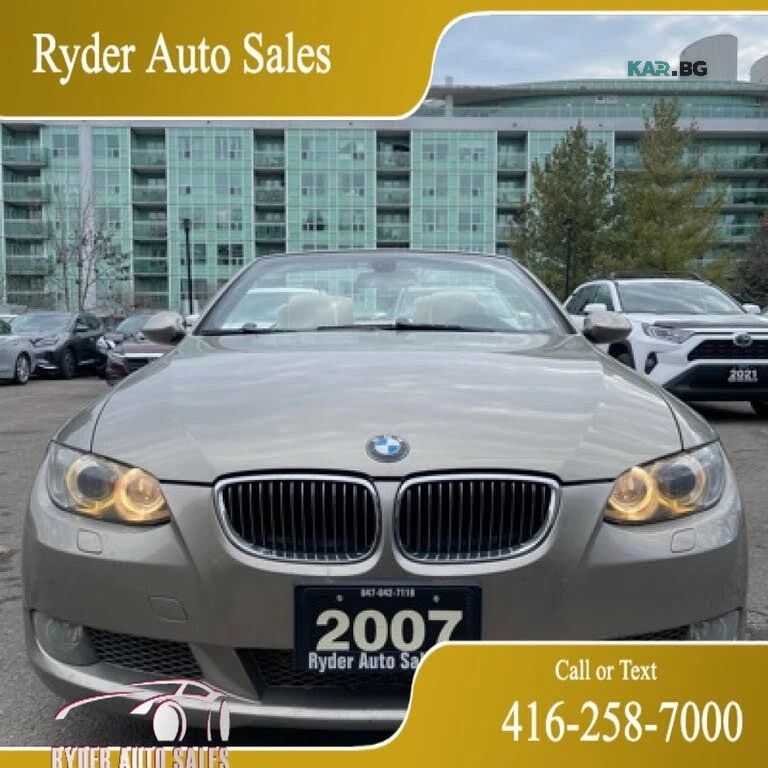 BMW 335 Convertible * RWD * АвтоКредит * (ЦЕНА ДО БГ), снимка 2 - Автомобили и джипове - 56121143