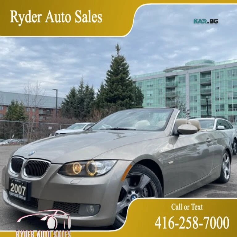 BMW 335 Convertible * RWD * АвтоКредит * (ЦЕНА ДО БГ), снимка 3 - Автомобили и джипове - 56121143