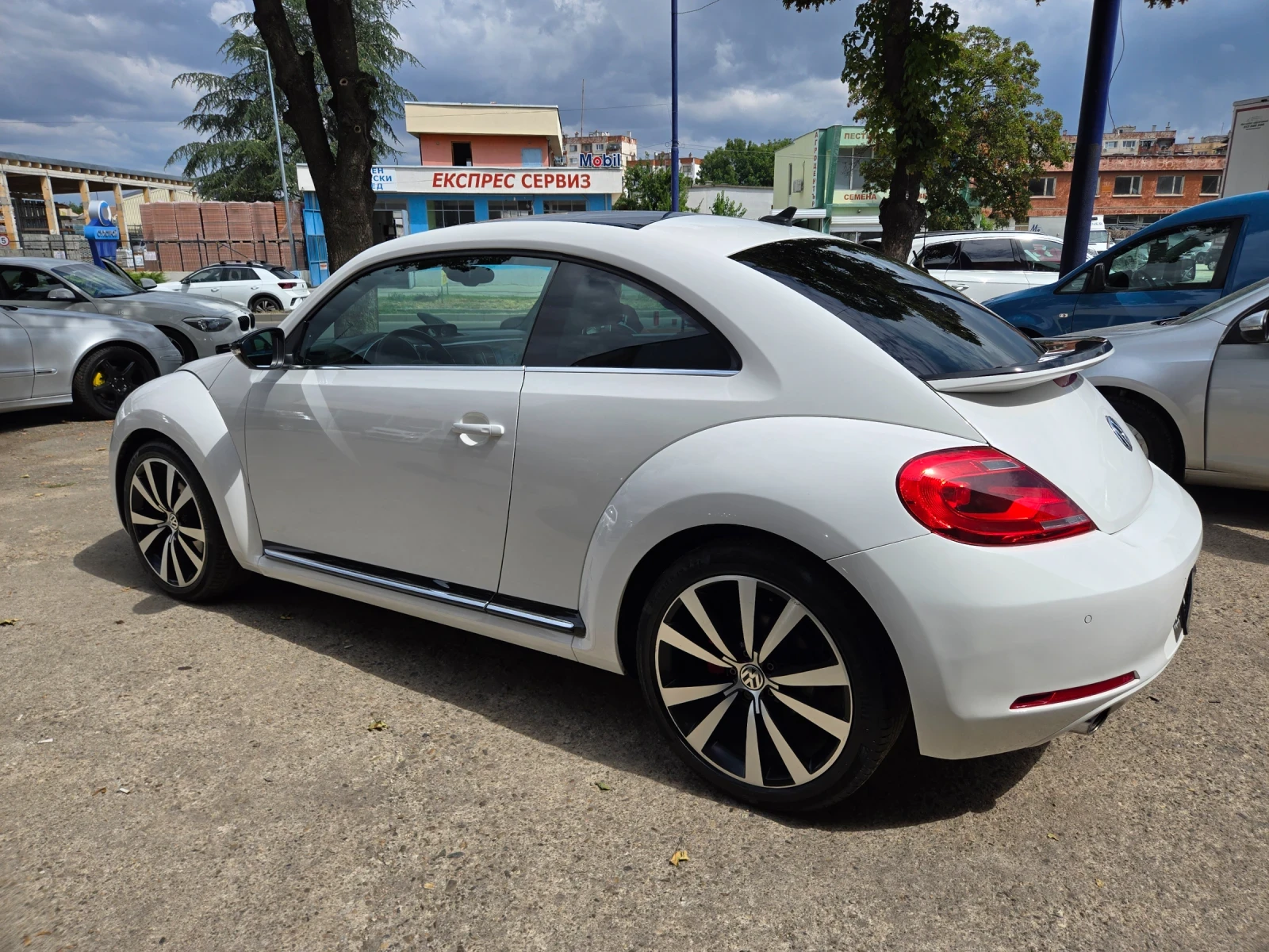 VW New beetle Кожа Нави автомат - изображение 4