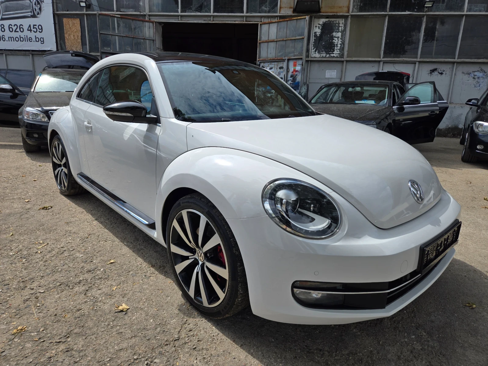 VW New beetle Кожа Нави автомат - изображение 2