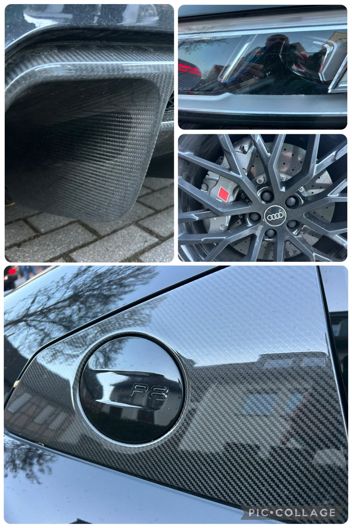 Audi R8 НОВ* ПЪЛЕН СЕРВИЗ* КЕРАМИКА* B&Q* 4x4* , снимка 13 - Автомобили и джипове - 51867259