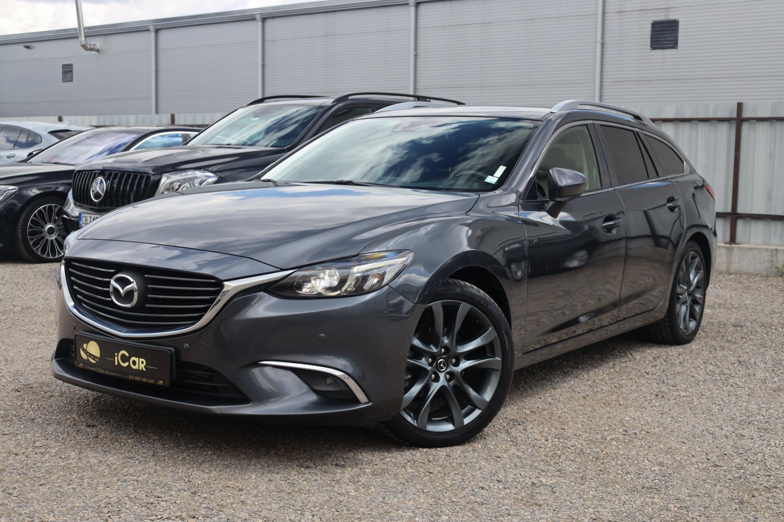 Mazda 6 2.2d LED SzH Blind KeyStart 19Zoll PDC #iCarbg