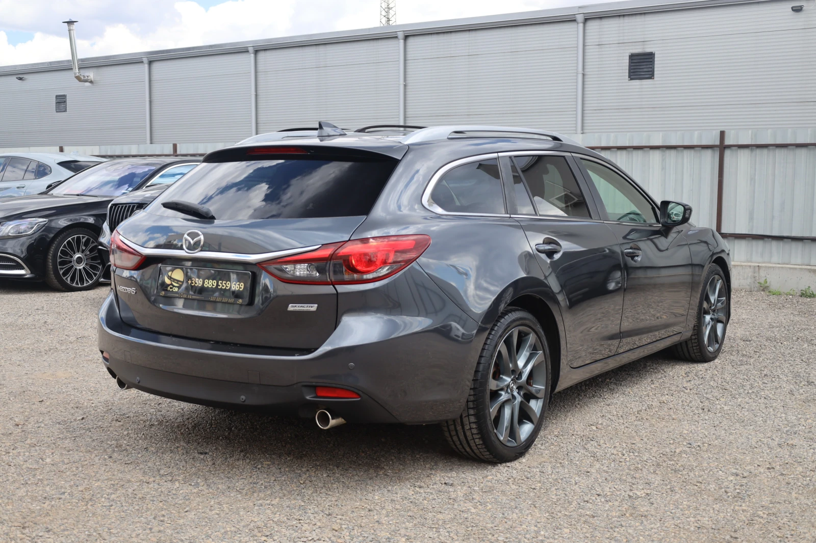 Mazda 6 2.2d LED SzH Blind KeyStart 19Zoll PDC #iCarbg, снимка 4 - Автомобили и джипове - 55190580
